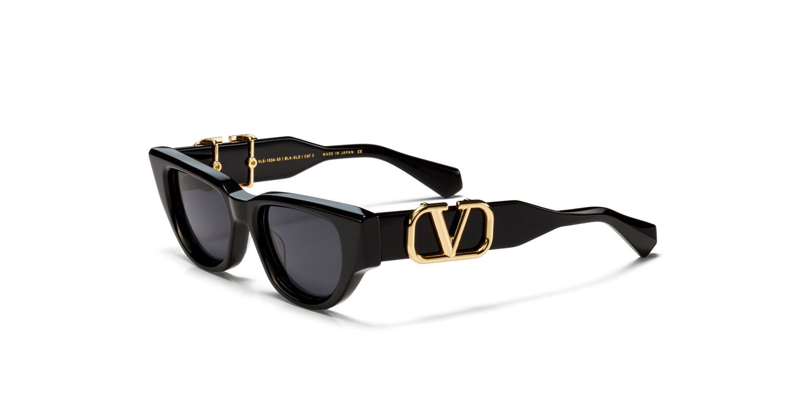 VALENTINO D-DUE VLS103 A - Black Acetate