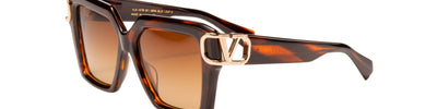 VALENTINO V-UNO VLS107 B - Brown/Havana Acetate