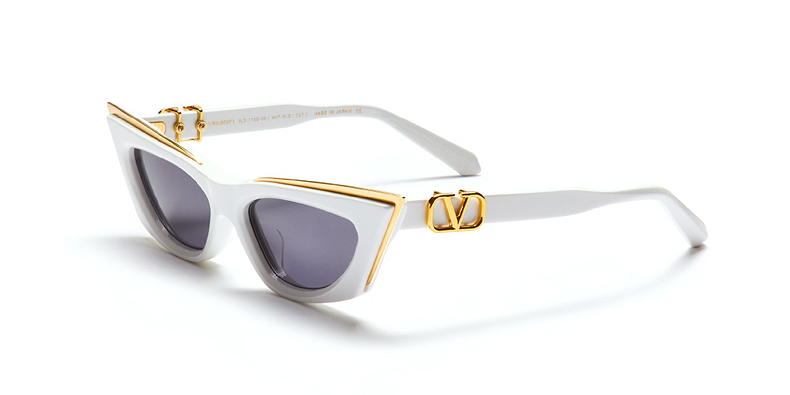 VALENTINO V-GOLDCUT I VLS113 D - White Acetate