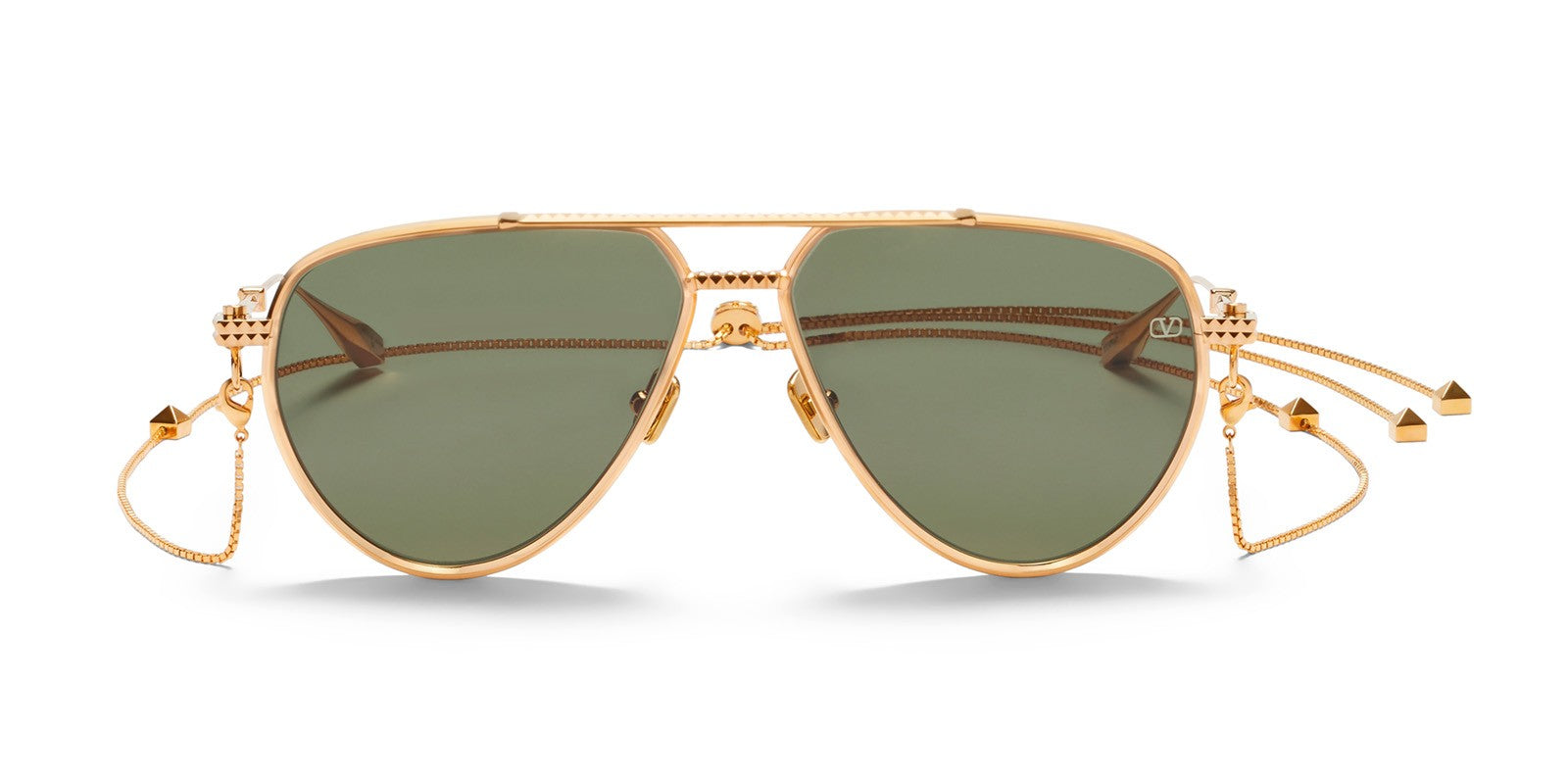 VALENTINO STUD-II GLASSES & CHAIN VLS133 A - View 2