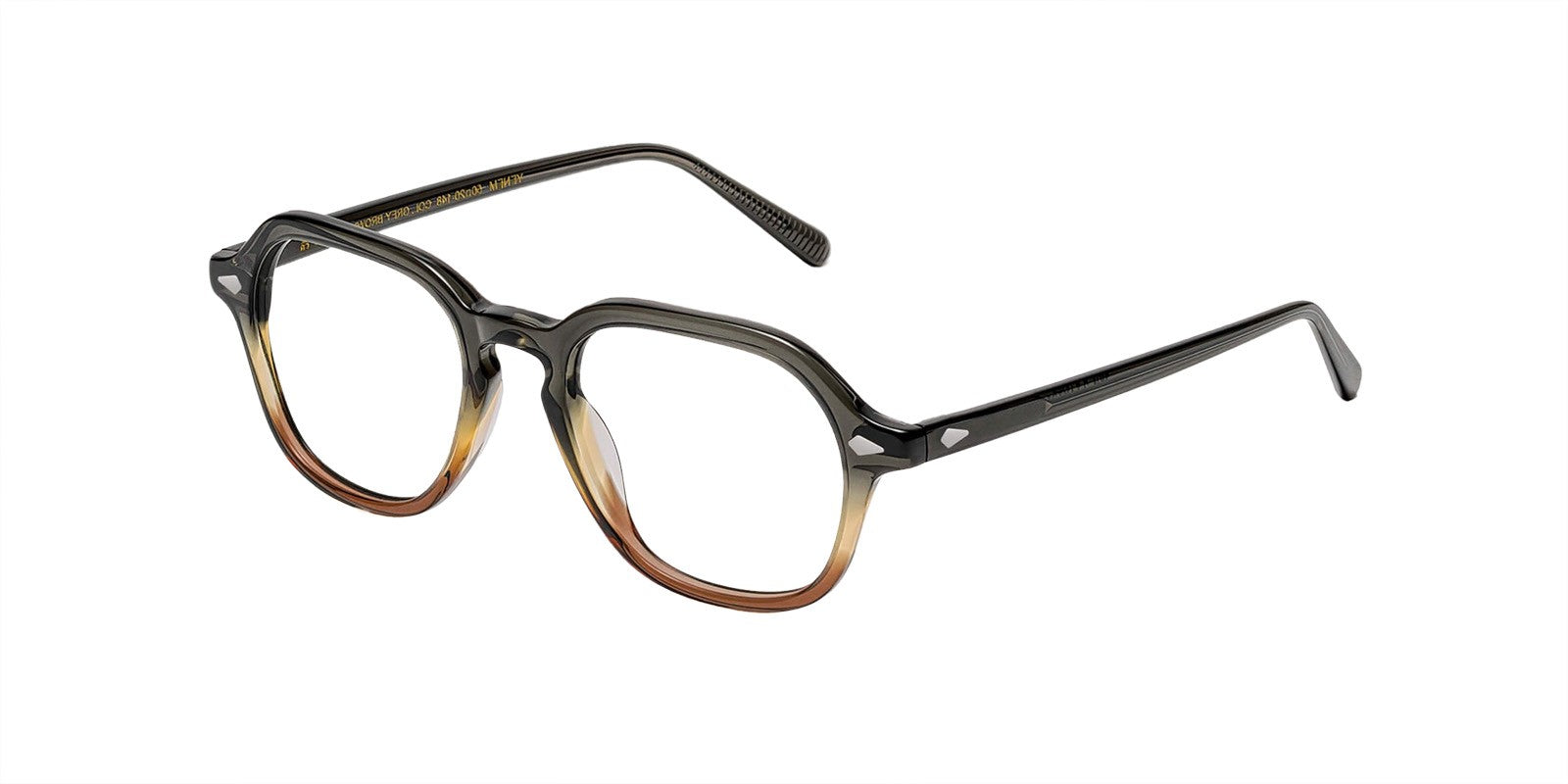 MOSCOT YENEM GREY BROWN FADE OPTICAL - Brown/Havana Acetate