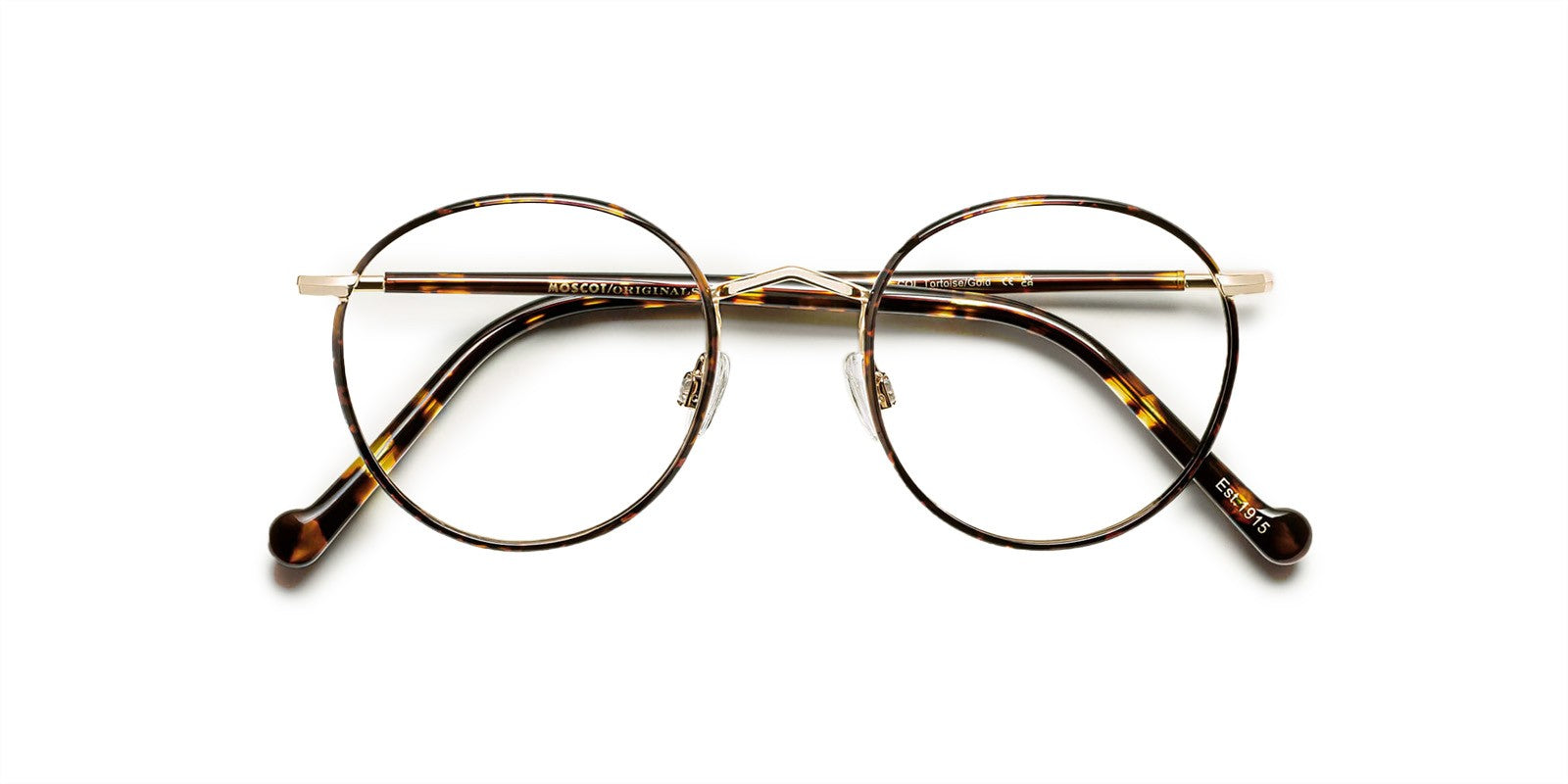 MOSCOT ZEV TORTOISE GOLD OPTICAL - View 2