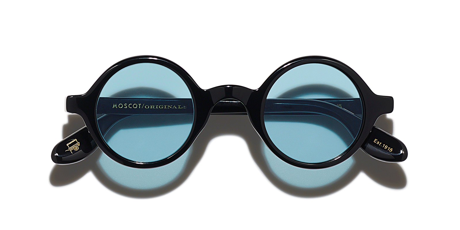 MOSCOT ZOLMAN BLACK SUNGLASSES - View 2