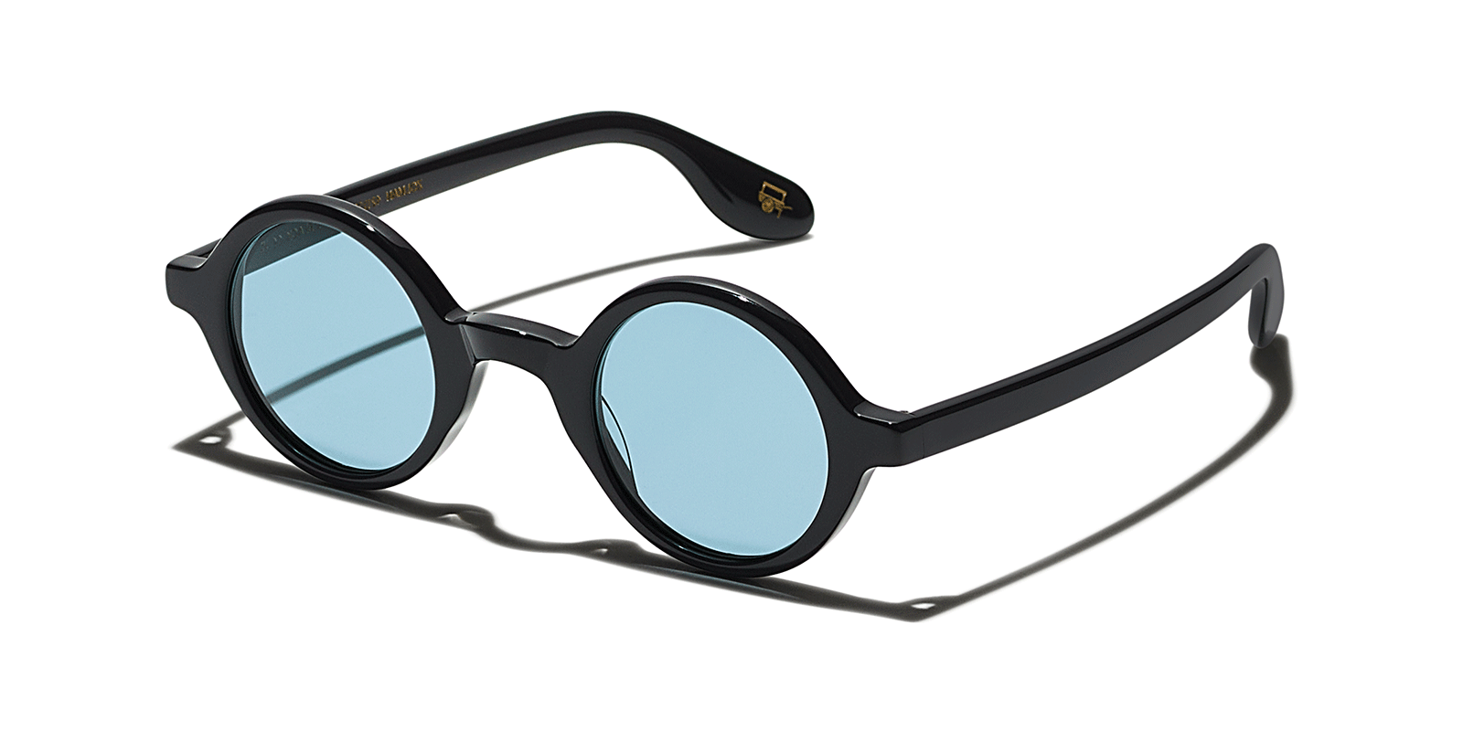 MOSCOT ZOLMAN BLACK SUNGLASSES - Black Acetate