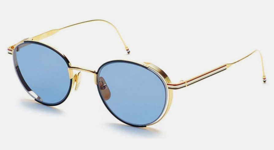 THOM BROWNE TB-106-C-NVY-GLD-50