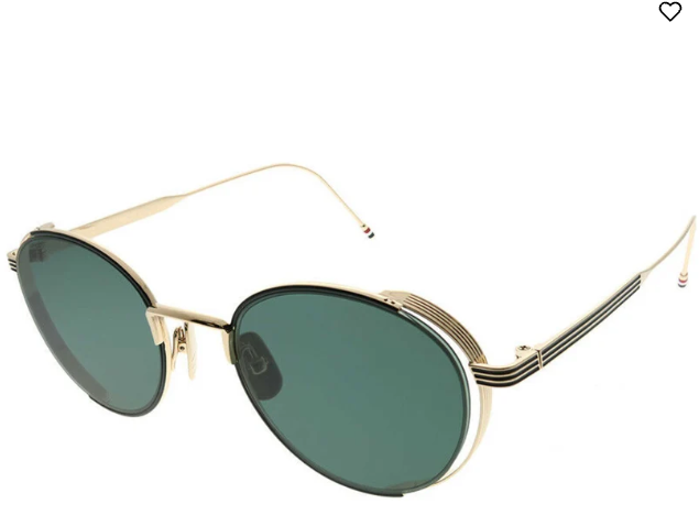 THOM BROWNE TB-106-A-BLK-GLD-50