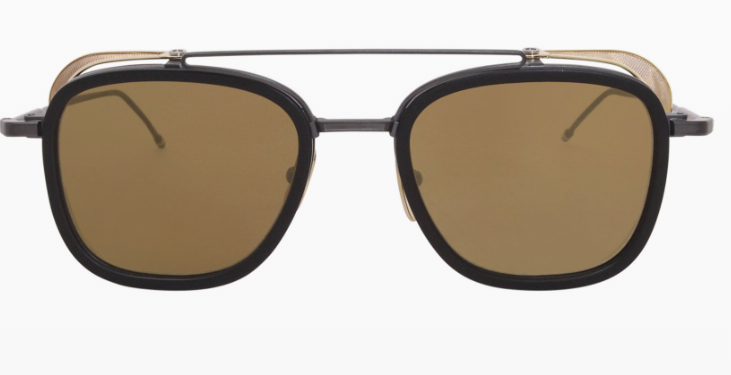 THOM BROWNE TB-808-A-BLK-GLD-51
