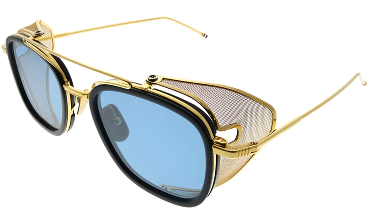 THOM BROWNE TB-808-C-NVY-GLD-51
