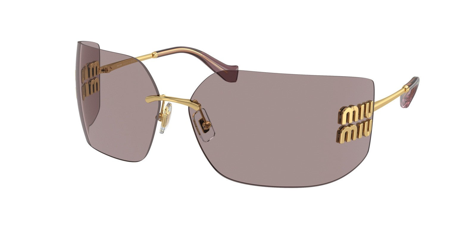 MIU MIU RUNWAY MU 54YS 5AK06I - Gold Metal